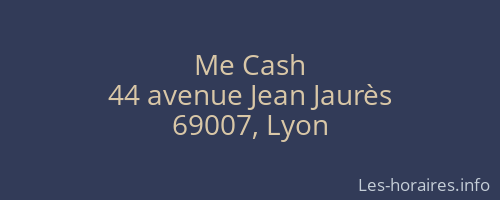 Me Cash