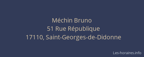 M&eacute;chin Bruno