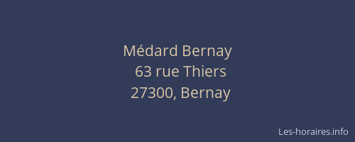 Médard Bernay