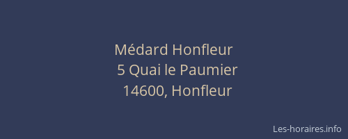 Médard Honfleur
