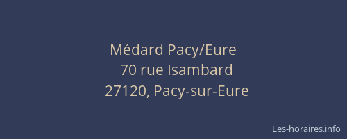 Médard Pacy/Eure