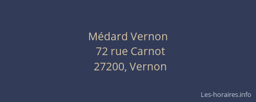 Médard Vernon