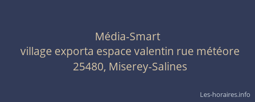 M&eacute;dia-Smart