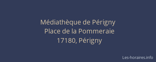 Médiathèque de Périgny