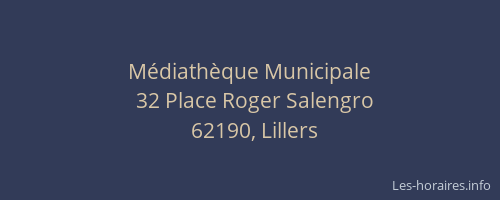 M&eacute;diath&egrave;que Municipale