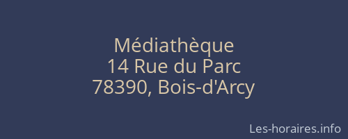 M&eacute;diath&egrave;que
