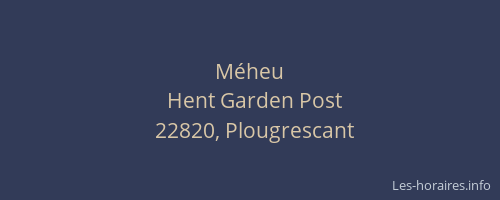 M&eacute;heu