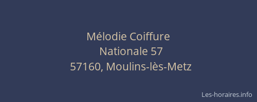 Mélodie Coiffure