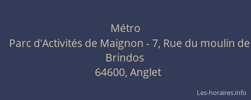 Métro