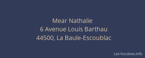 Mear Nathalie
