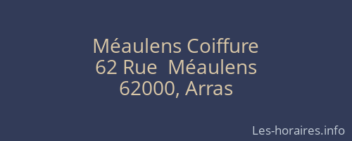 Méaulens Coiffure