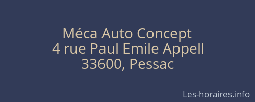 Méca Auto Concept