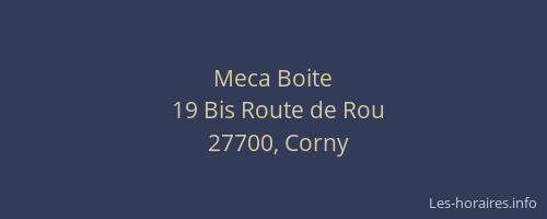 Meca Boite