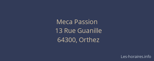 Meca Passion