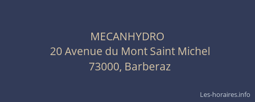 MECANHYDRO