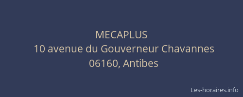MECAPLUS