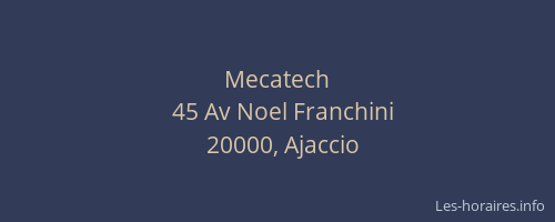 Mecatech