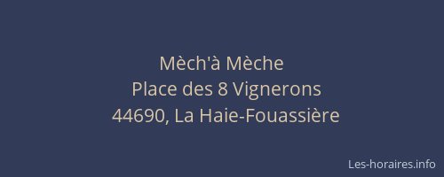 Mèch'à Mèche