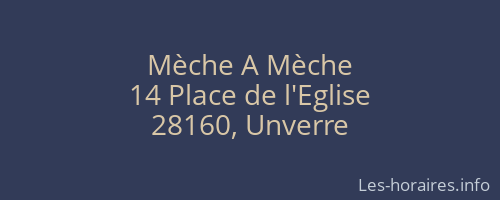 Mèche A Mèche