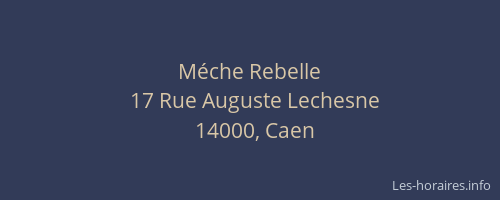 Méche Rebelle