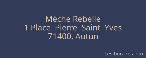 Mèche Rebelle