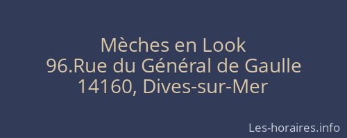 Mèches en Look