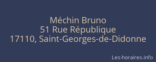 Méchin Bruno