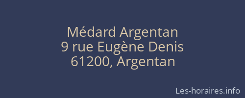 Médard Argentan