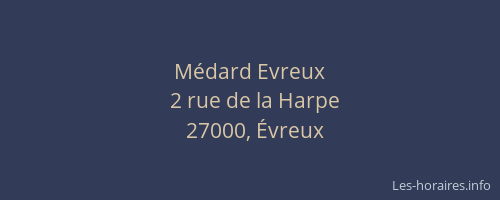 Médard Evreux