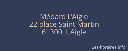 Médard L'Aigle