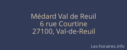 Médard Val de Reuil