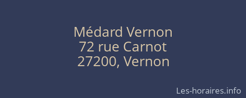 Médard Vernon