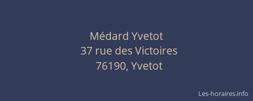 Médard Yvetot