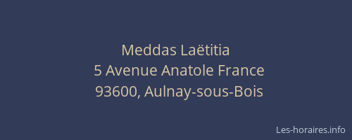 Meddas Laëtitia