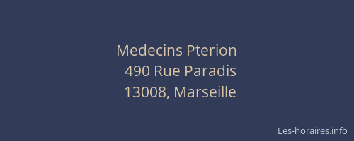 Medecins Pterion