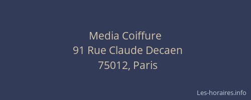 Media Coiffure