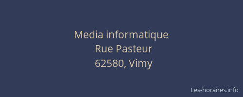 Media informatique