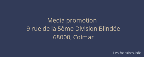 Media promotion
