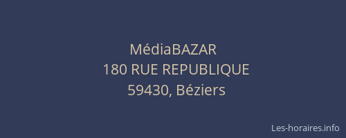 MédiaBAZAR