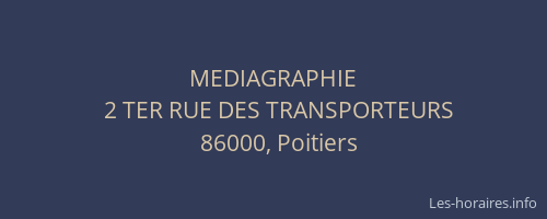 MEDIAGRAPHIE