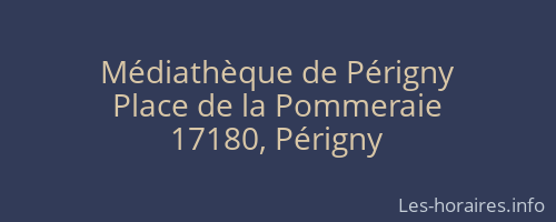 Médiathèque de Périgny