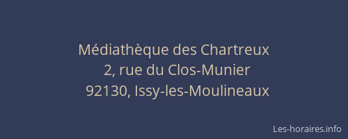 Médiathèque des Chartreux