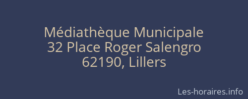 Médiathèque Municipale
