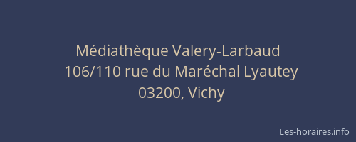Médiathèque Valery-Larbaud
