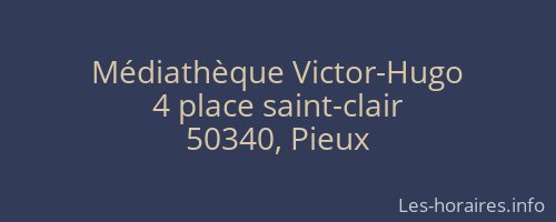 Médiathèque Victor-Hugo
