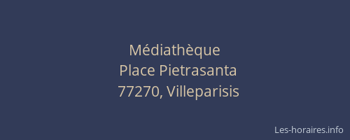 Médiathèque