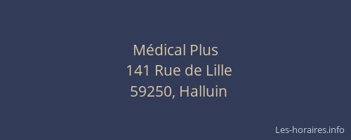 Médical Plus
