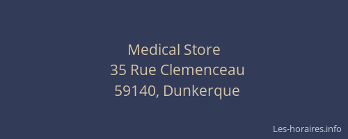 Medical Store