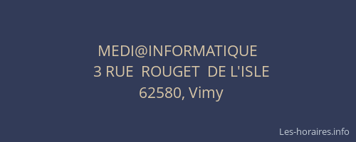 MEDI@INFORMATIQUE