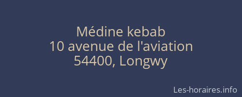 Médine kebab
